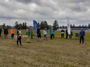 Światowy Dzień Nordic Walking w Pąjęcznie, 22 maja 2022 r., 